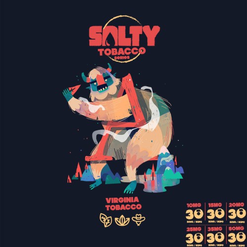 Salty - Virginia Tobacco (30ML) Salty - Virginia Tobacco (30ML)