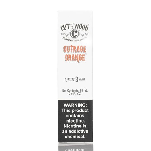CuttWood Outrage Orange 60ML CuttWood Outrage Orange 60ML