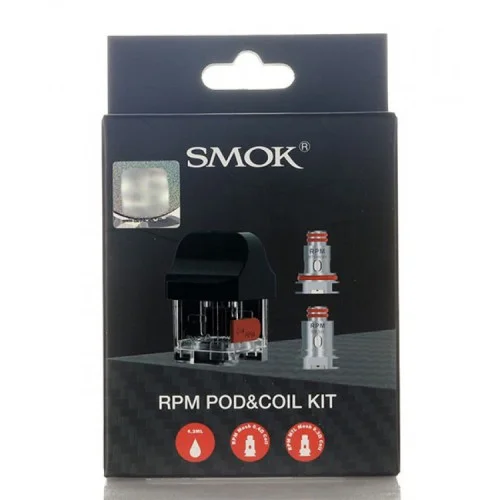 Smok RPM POD 4ML (Yedek Kartuş +2 Adet Coil)