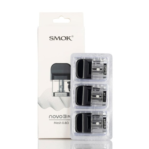 SMOK NOVO 3 Yedek Pod Kartuş - (3 Adet) SMOK NOVO 3 Yedek Pod Kartuş - (3 Adet)