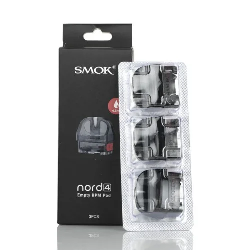 SMOK NORD 4 Yedek Pod Kartuş (3 Adet) SMOK NORD 4 Yedek Pod Kartuş (3 Adet)