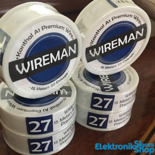 Wireman Kanthal A1 & Nichrome (15 Metre) Tel Wireman Kanthal A1 & Nichrome (15 Metre) Tel