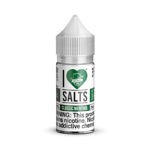 I Love Salts - Classic Menthol (30ML) Salt Likit I Love Salts - Classic Menthol (30ML) Salt Likit