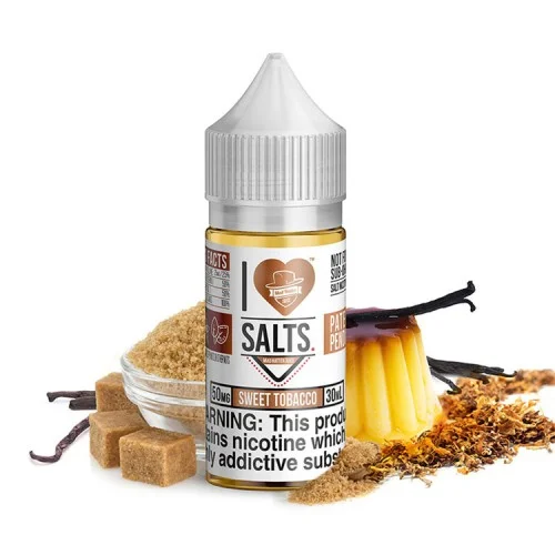I Love Salts - Sweet Tobacco (30ML) Salt Likit I Love Salts - Sweet Tobacco (30ML) Salt Likit