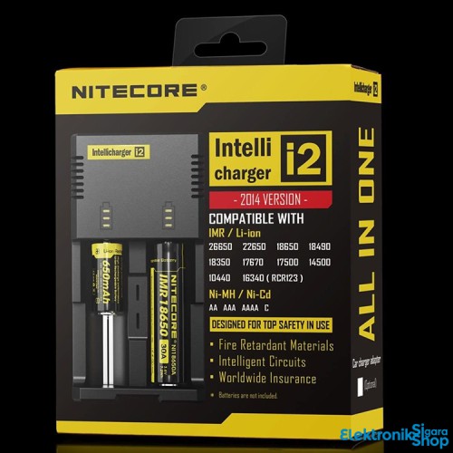 Nitecore i2 İkili Pil Dolum Şarj Aleti 2014 Version Nitecore i2 İkili Pil Dolum Şarj Aleti 2014 Version