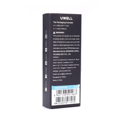 Uwell AEGLOS P1 Yedek Coil (5 Adet) Uwell AEGLOS P1 Yedek Coil (5 Adet)