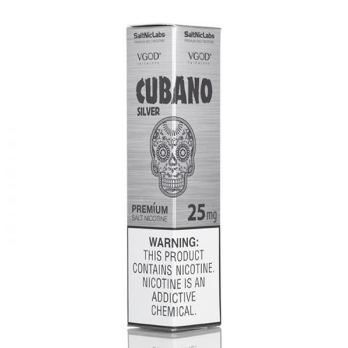 VGOD SaltNic - Cubano Silver Salt Likit (30ML) VGOD SaltNic - Cubano Silver Salt Likit (30ML)