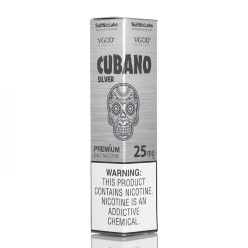 VGOD SaltNic - Cubano Silver Salt Likit (30ML) VGOD SaltNic - Cubano Silver Salt Likit (30ML)