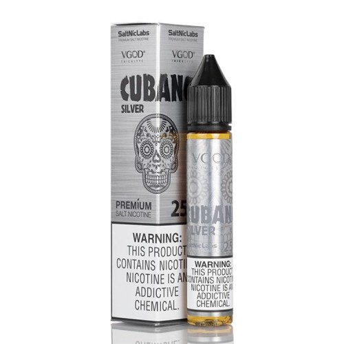 VGOD SaltNic - Cubano Silver Salt Likit (30ML) VGOD SaltNic - Cubano Silver Salt Likit (30ML)
