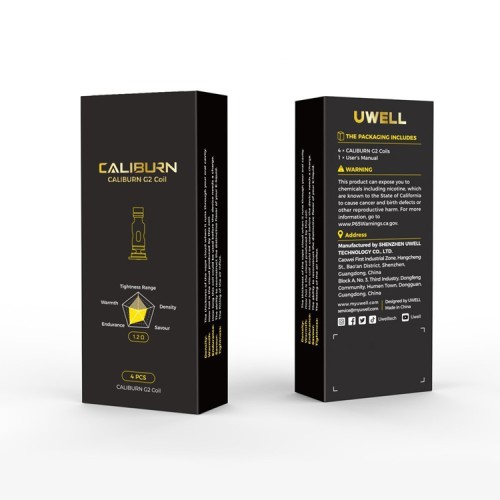 Uwell Caliburn G2 Yedek Coil (4 Adet) Uwell Caliburn G2 Yedek Coil (4 Adet)