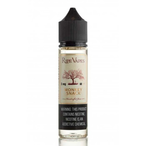 Ripe Vapes Monkey Snack (60ML) Likit Ripe Vapes Monkey Snack (60ML) Likit