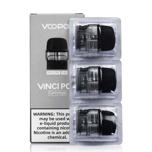 Voopoo Vinci Q Pod Yedek Kartuş (3 Adet) Voopoo Vinci Q Pod Yedek Kartuş (3 Adet)