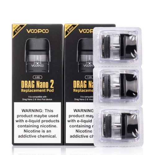 Voopoo Drag Nano 2 Yedek Kartuş (3 Adet) Voopoo Drag Nano 2 Yedek Kartuş (3 Adet)