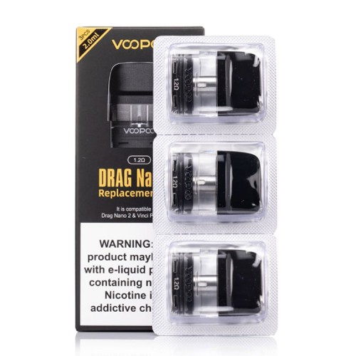 Voopoo Drag Nano 2 Yedek Kartuş (3 Adet) Voopoo Drag Nano 2 Yedek Kartuş (3 Adet)