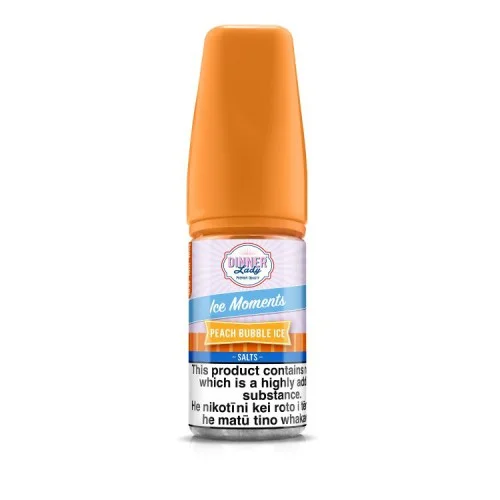 Dinner Lady - Peach Bubble Ice (30ML) Salt Likit Dinner Lady - Peach Bubble Ice (30ML) Salt Likit