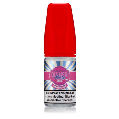 Dinner Lady - Strawberry Macaroon (30ML) Salt Likit Dinner Lady - Strawberry Macaroon (30ML) Salt Likit