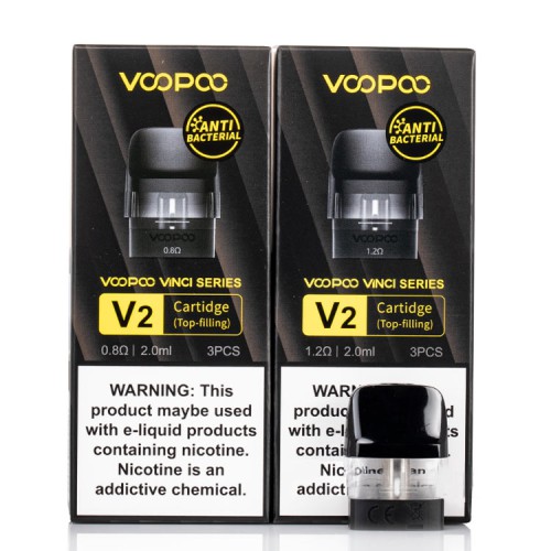 VOOPOO Vinci Pod SE V2 Yedek Kartuş (3 Adet) VOOPOO Vinci Pod SE V2 Yedek Kartuş (3 Adet)