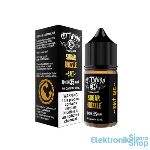 CuttWood - Sugar Drizzle Salt Likit (30ML) CuttWood - Sugar Drizzle Salt Likit (30ML)