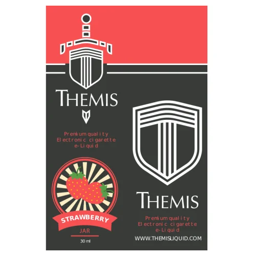 Themis Premium e-Liquid - Strawberry Jar Elektronik Sigara Likiti (30 ml)