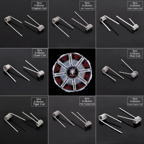 Demon Killer 8 in 1 Atomizer Sarım Teli Kutusu (48 Adet) Demon Killer 8 in 1 Atomizer Sarım Teli Kutusu (48 Adet)