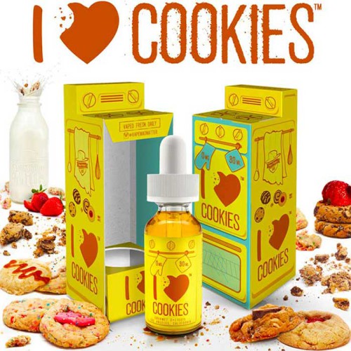 Mad Hatter - I Love Cookies Premium Elektronik Sigara Likiti (30 ml) Mad Hatter - I Love Cookies Premium Elektronik Sigara Likiti (30 ml)