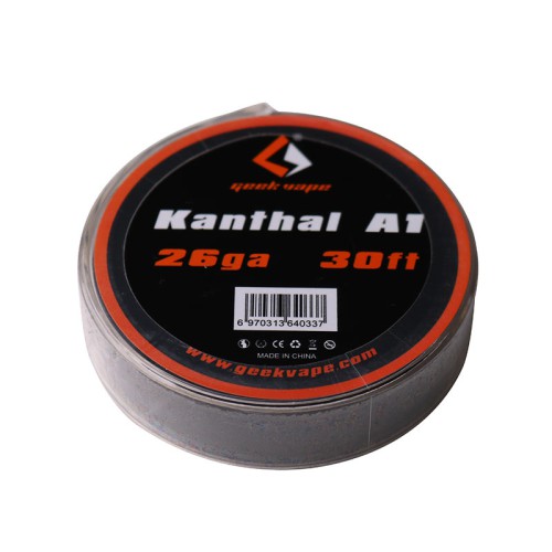 Geek Vape Kanthal A1 26 Ga Atomizer Teli (10m) Geek Vape Kanthal A1 26 Ga Atomizer Teli (10m)