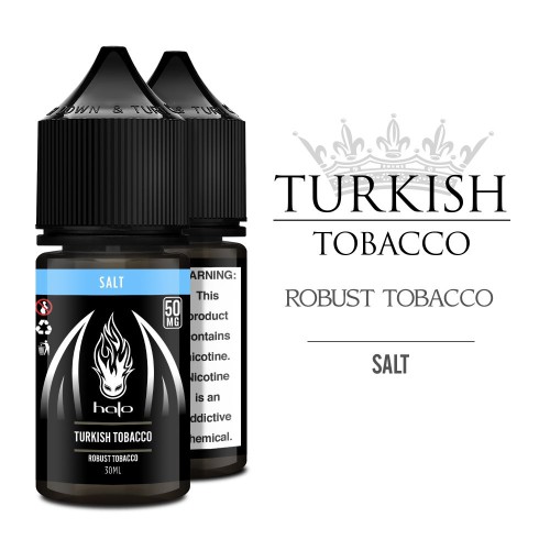 Halo - Turkish Tobacco Salt (30 ML) Halo - Turkish Tobacco Salt (30 ML)