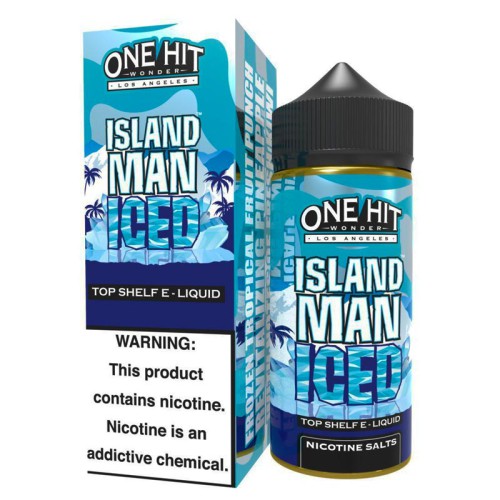 One Hit Wonder Island Man ICED Premium Salt Likit (30ml) One Hit Wonder Island Man ICED Premium Salt Likit (30ml)