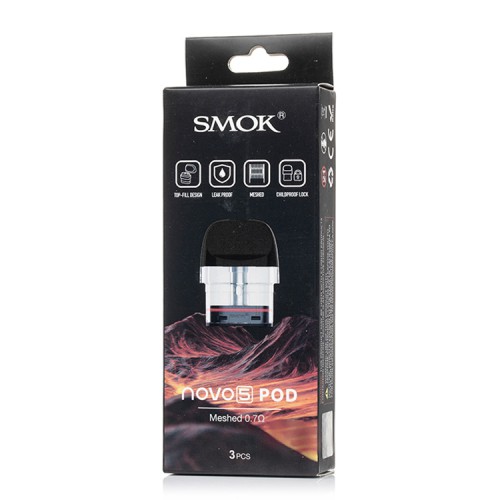 Smok Novo 5 Pod Yedek Kartuş (3 Adet) Smok Novo 5 Pod Yedek Kartuş (3 Adet)