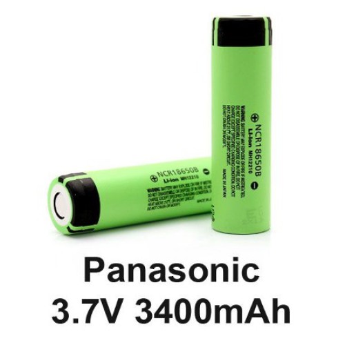 Panasonic NCR18650B 18650 3400 mAh Li-On Pil Batarya Panasonic NCR18650B 18650 3400 mAh Li-On Pil Batarya