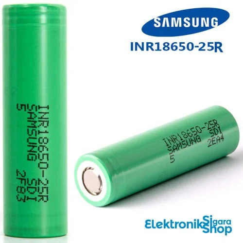 Samsung ICR18650-25R 18650 2500 mAh Li-On Pil Batarya Samsung ICR18650-25R 18650 2500 mAh Li-On Pil Batarya