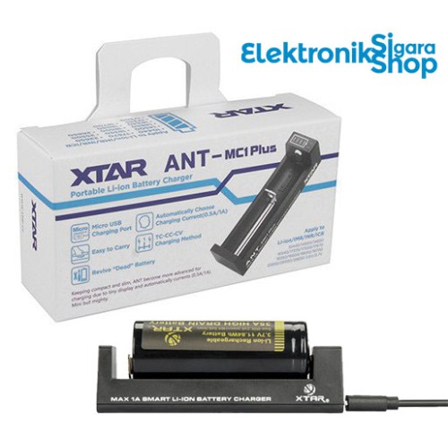 Xtar MC1 Plus 18650 Pil Şarj Cihazı Xtar MC1 Plus 18650 Pil Şarj Cihazı