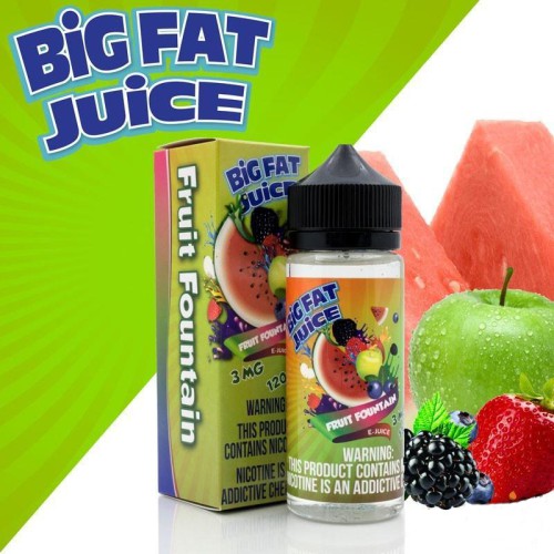 Big Fat Juice Fruit Fountain Premium Likit 120ml Big Fat Juice Fruit Fountain Premium Likit 120ml